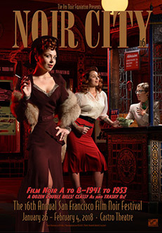 NOIR CITY 16 Festival Poster