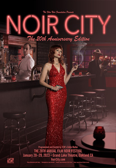 NOIR CITY 20 Festival Poster